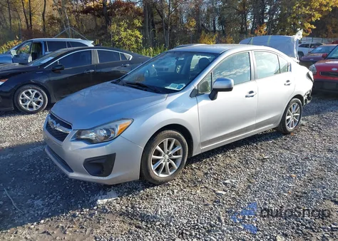 2013 Subaru Impreza 2.0I Premium из США, поврежденный, VIN JF1GJAC63DH032195